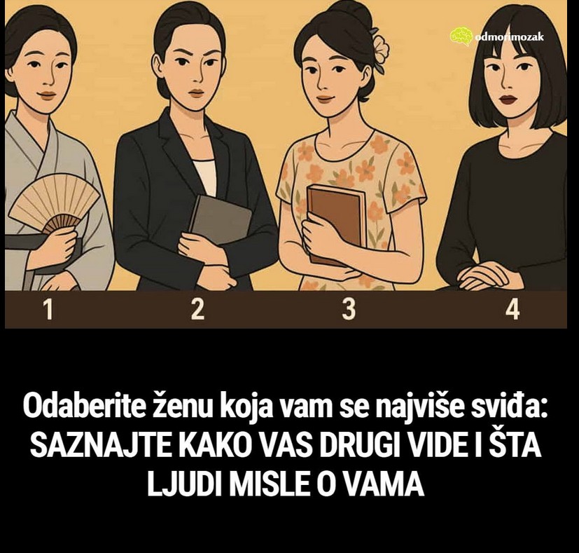 Odaberite ženu koja vam se najviše sviđa: Saznajte kako vas drugi vide