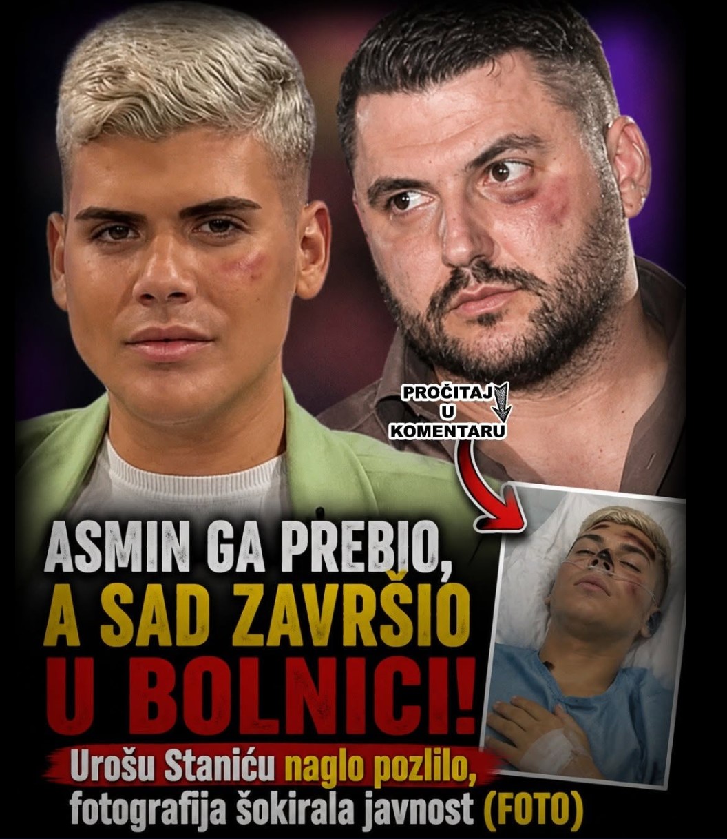 Uroš Stanić završio u bolnici nakon sukoba s Asminom