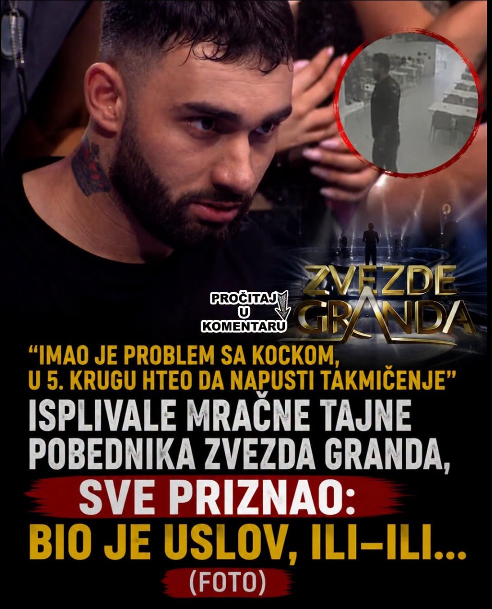 Mračne tajne pobjednika “Zvezda Granda”: Bojanova teška životna borba