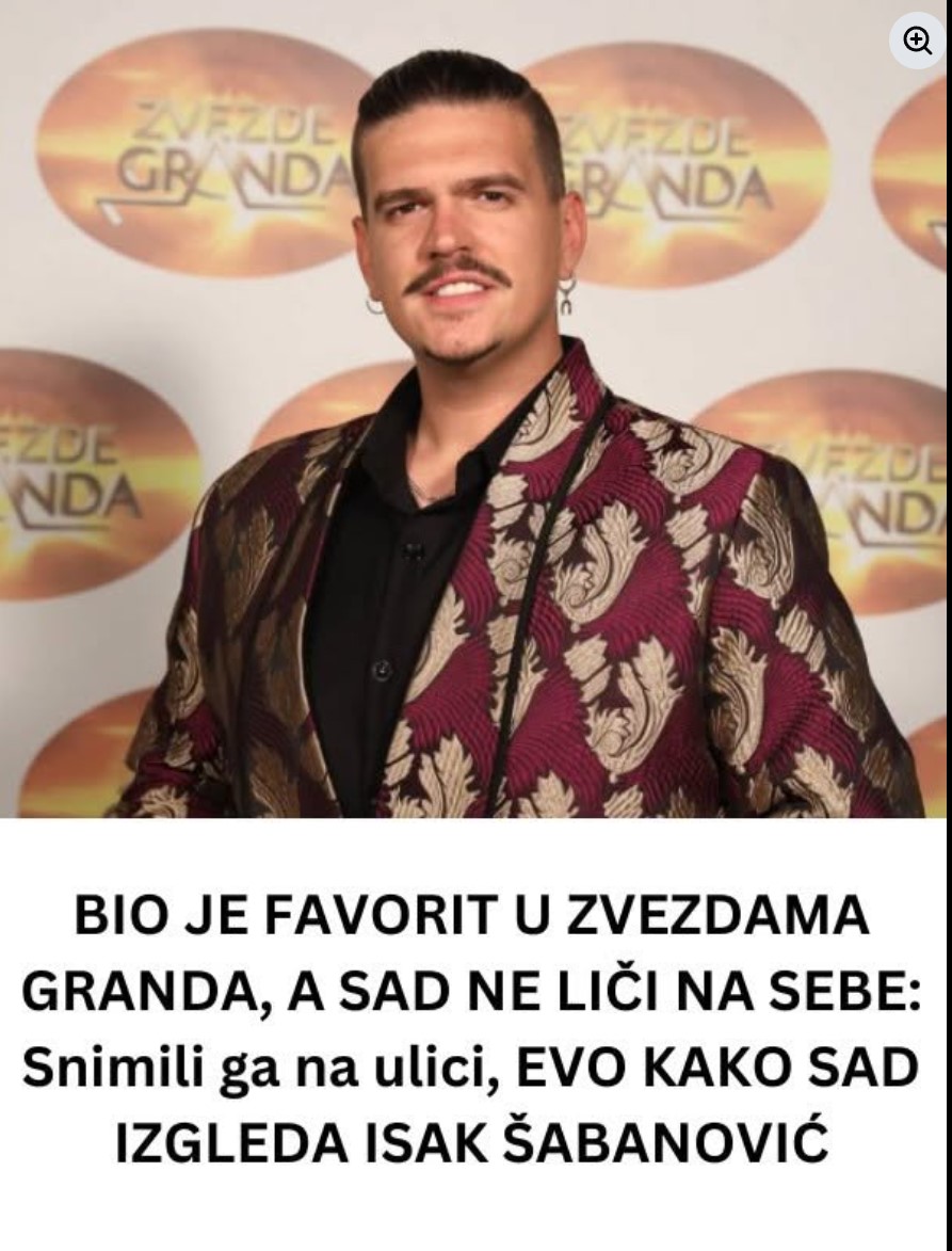 Bio je favorit u Zvezdama Granda, a sad ne liči na sebe: Snimili ga na ulici, evo kako sad izgleda