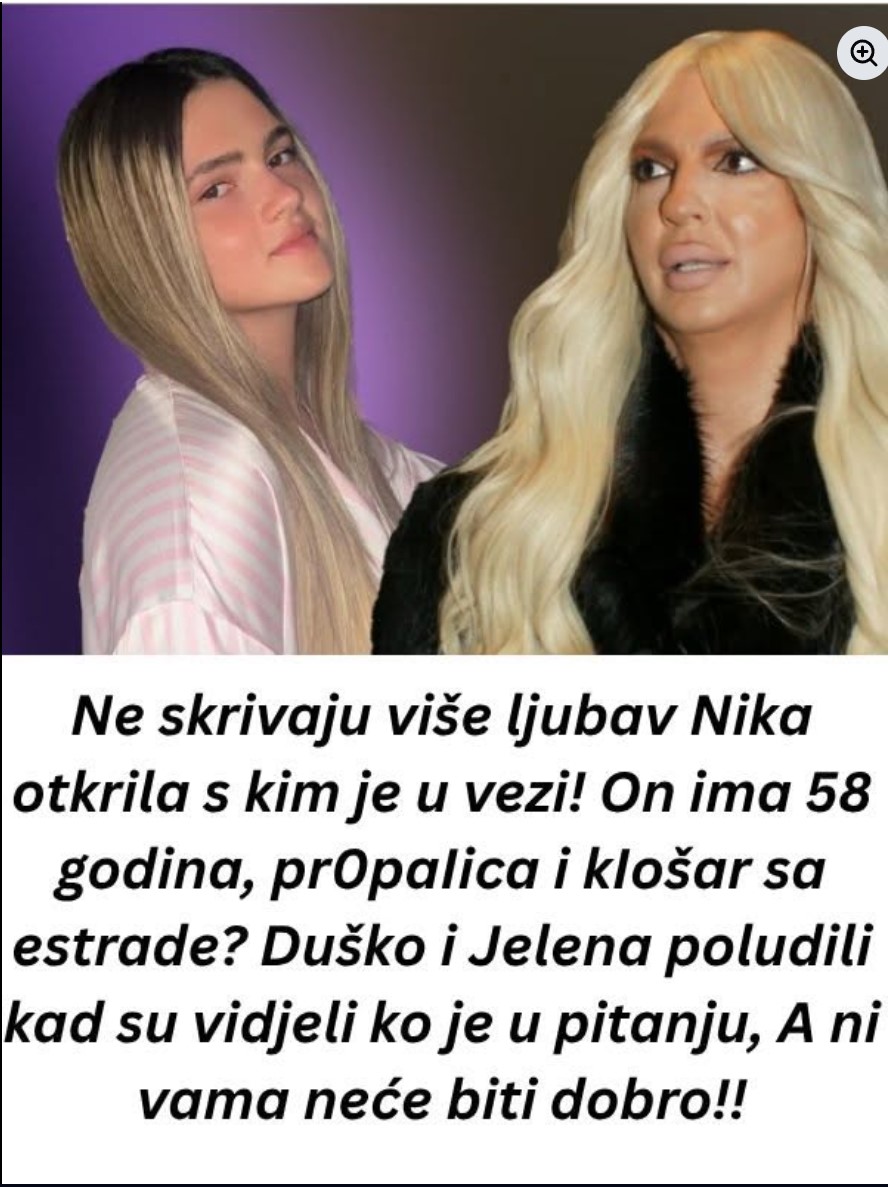 Nika konačno priznala: Ovo je muškarac koji je osvojio njeno srce, razlika u godinama izazvala burne reakcije