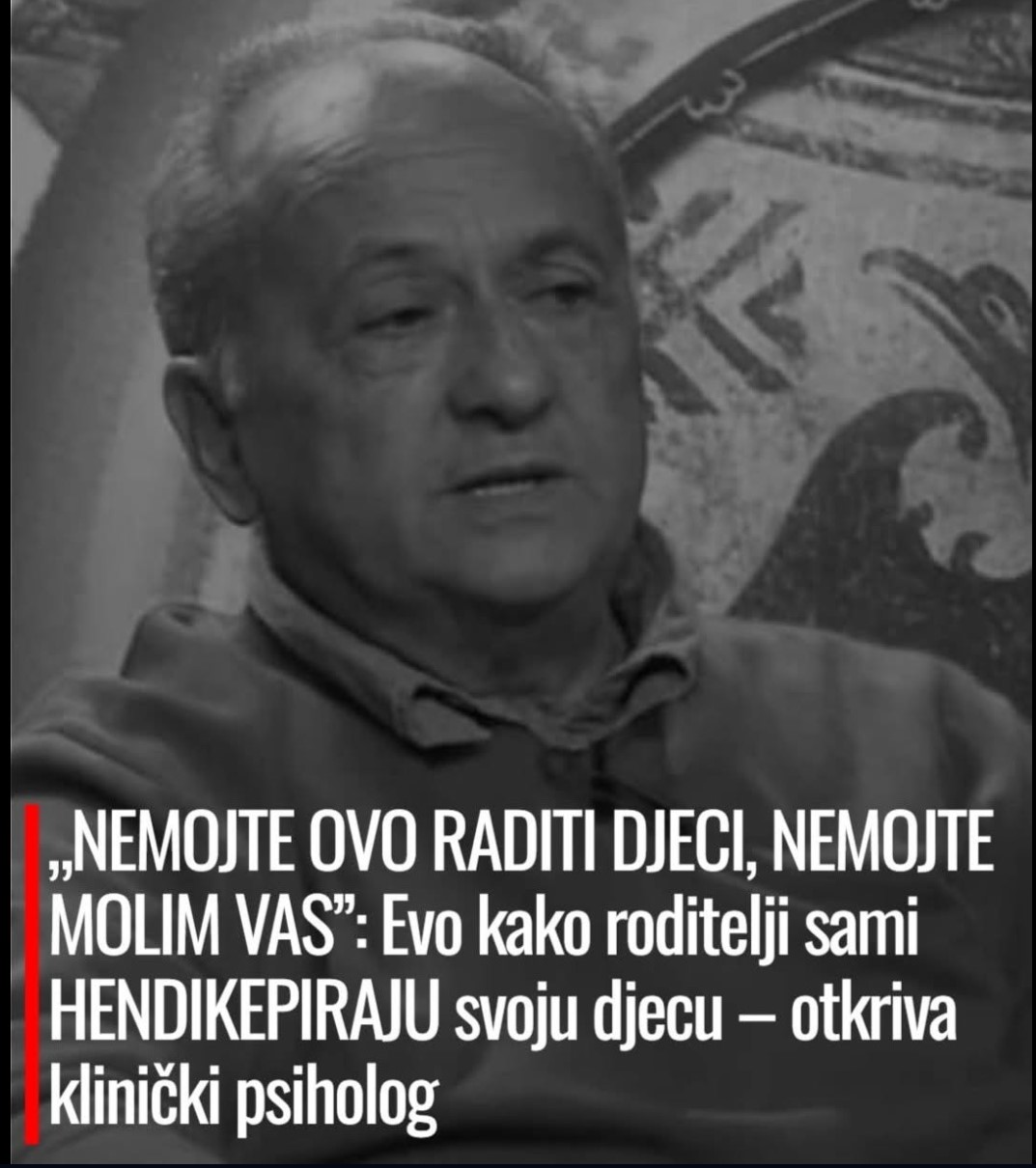 Klinički psiholog upozorava: Greške u odgoju kojima roditelji nesvjesno sputavaju razvoj svoje djece