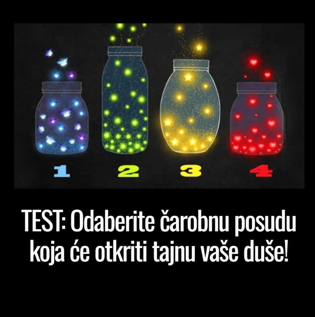 TEST LIČNOSTI: Odaberite čarobnu posudu koja će otkriti najskriveniju tajnu vaše duše