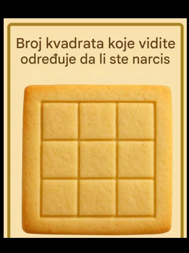 Mozgalica koja je zbunila internet: Koliko kvadrata zaista vidite na slici?