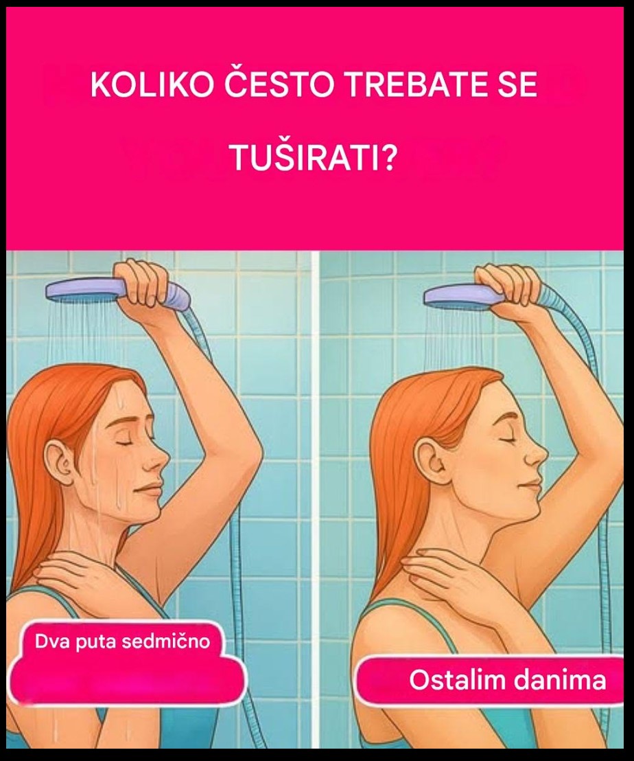 5 navika pod tušem koje mogu negativno uticati na vaše srce i cirkulaciju
