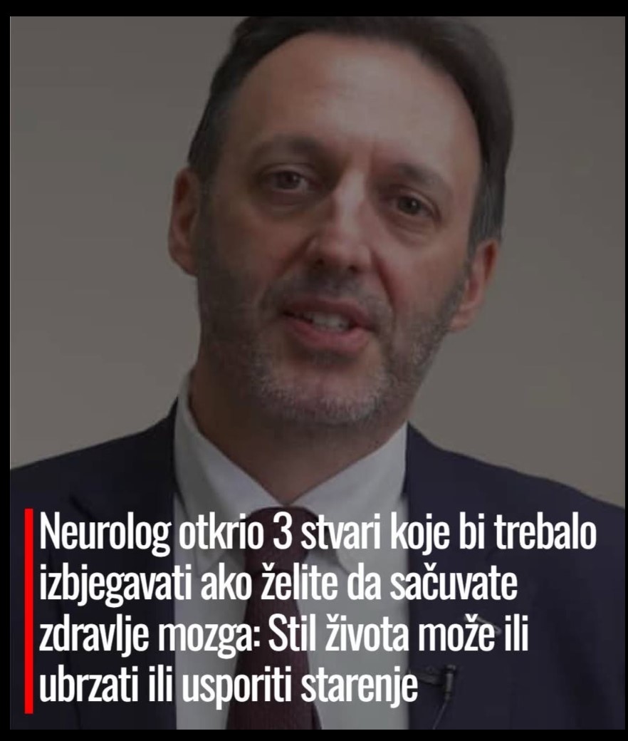 Neurolog otkrio 3 stvari koje bi trebalo izbegavati ako želite da sačuvate zdravlje mozga: Stil života direktno utiče na starenje najvažnijeg organa