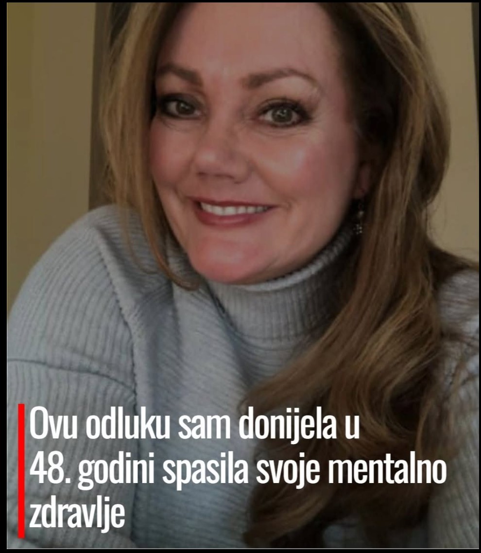 Ovu odluku sam donela u 48. godini i spasila svoje mentalno zdravlje: Zašto nikada nije kasno da sebe stavite na prvo mesto