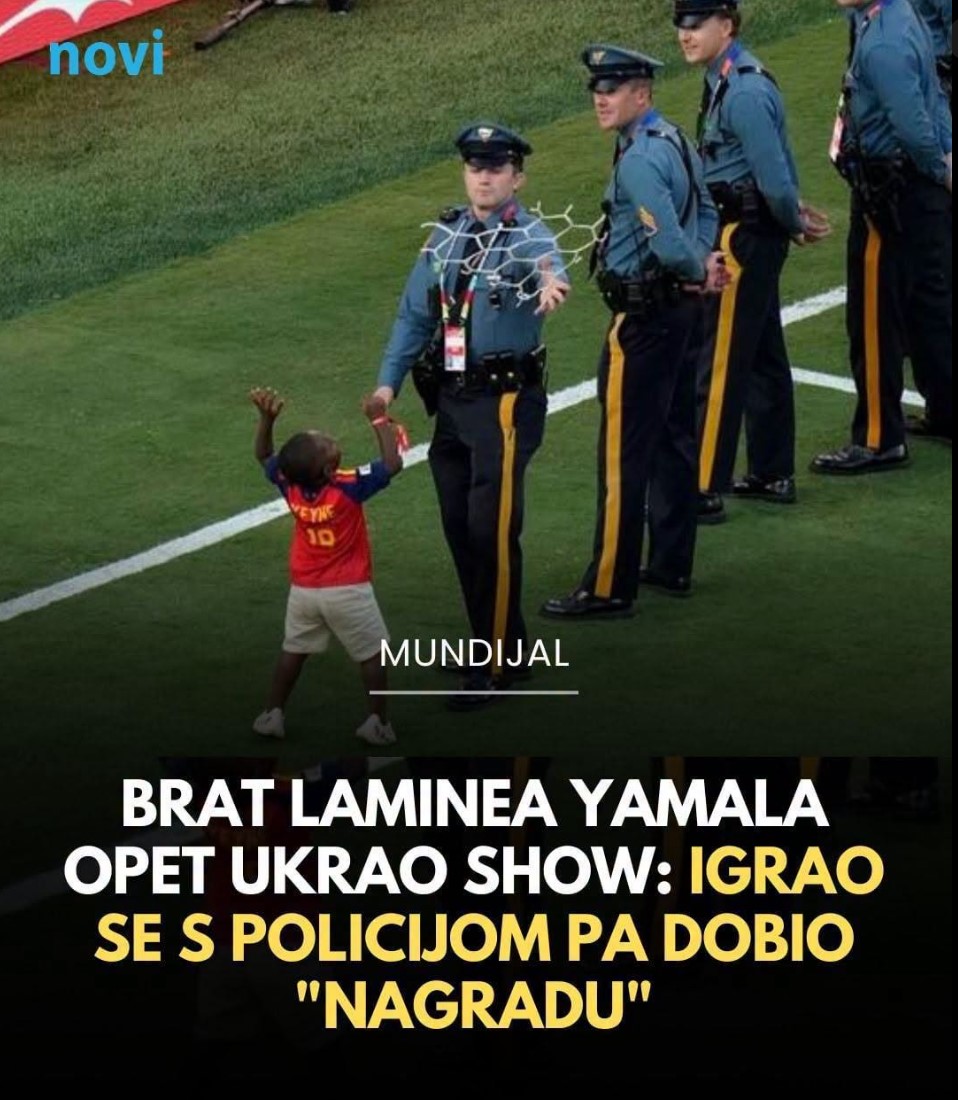 Brat Laminea Yamala opet ukrao show: Igrao se s policijom pa dobio “nagradu”