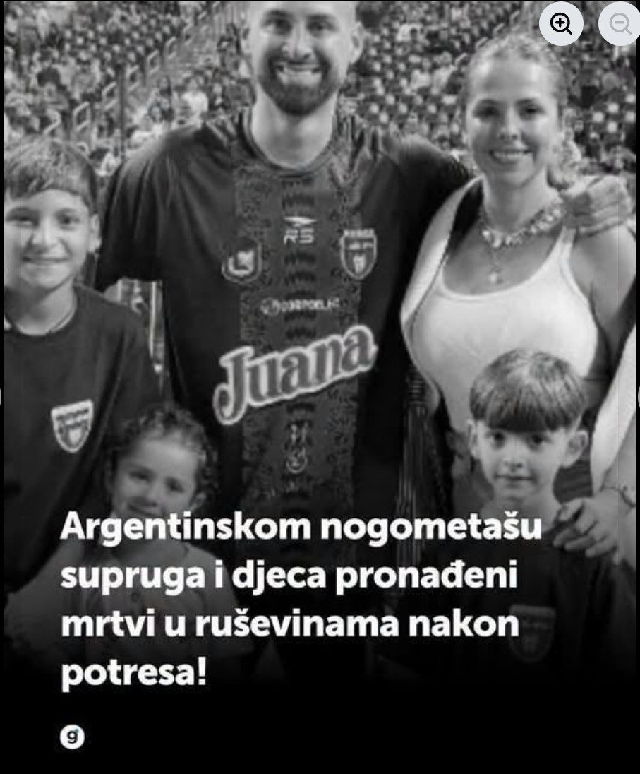 Velika tragedija u Venecueli: Fudbaler Lucas Trejo izgubio porodicu u razornom zemljotresu