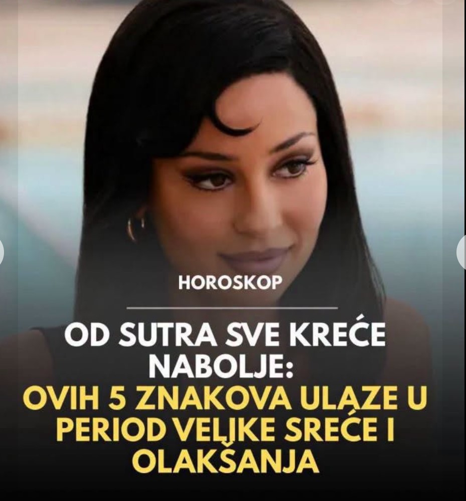 Od sutra sve kreće nabolje: Ovih 5 znakova ulaze u period velike sreće i olakšanja