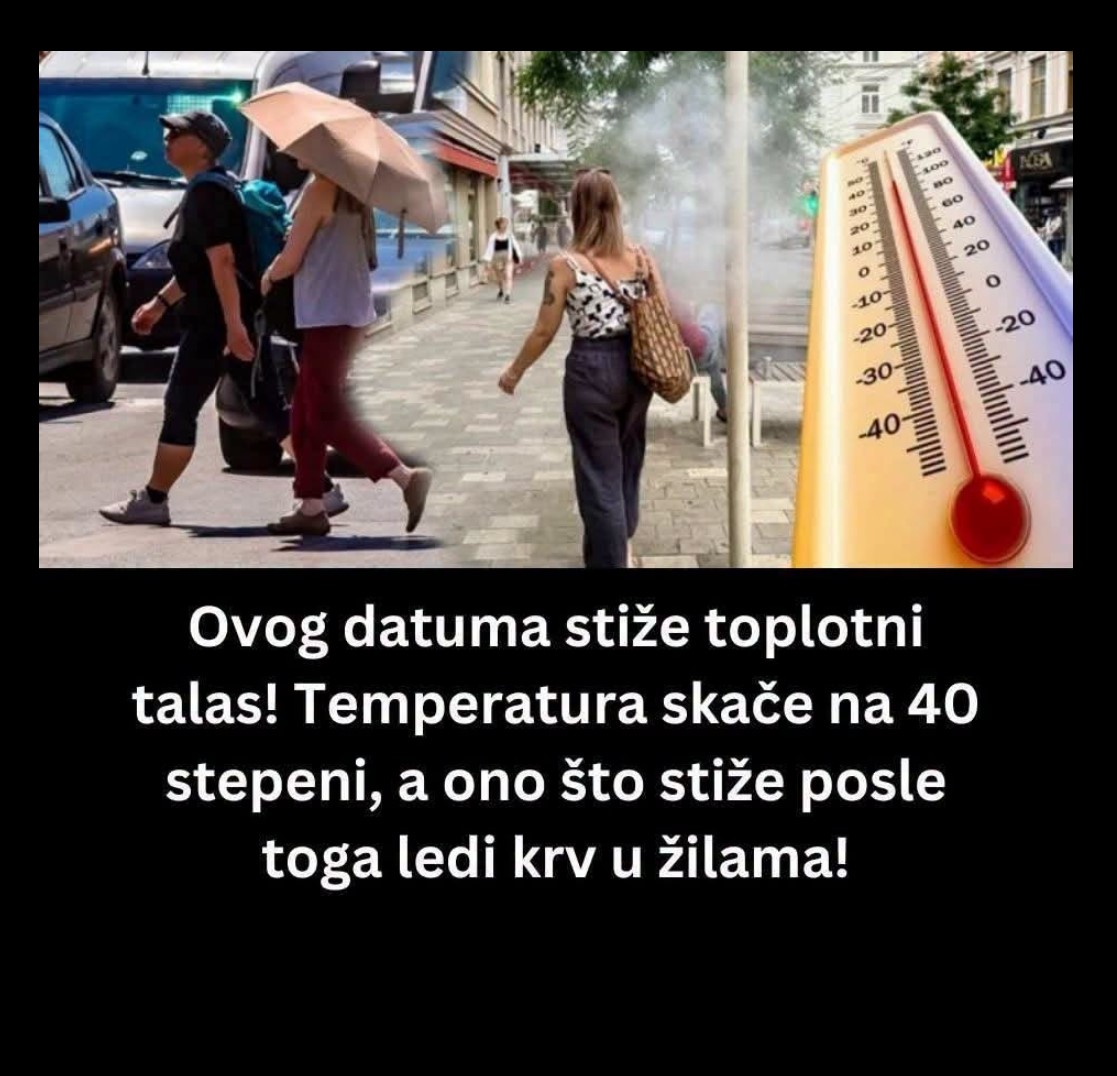 Stiže Novi Toplotni Talas sa Temperaturama do 40 Stepeni: Meteorolozi Upozoravaju na Nagli Obrt i Nevreme