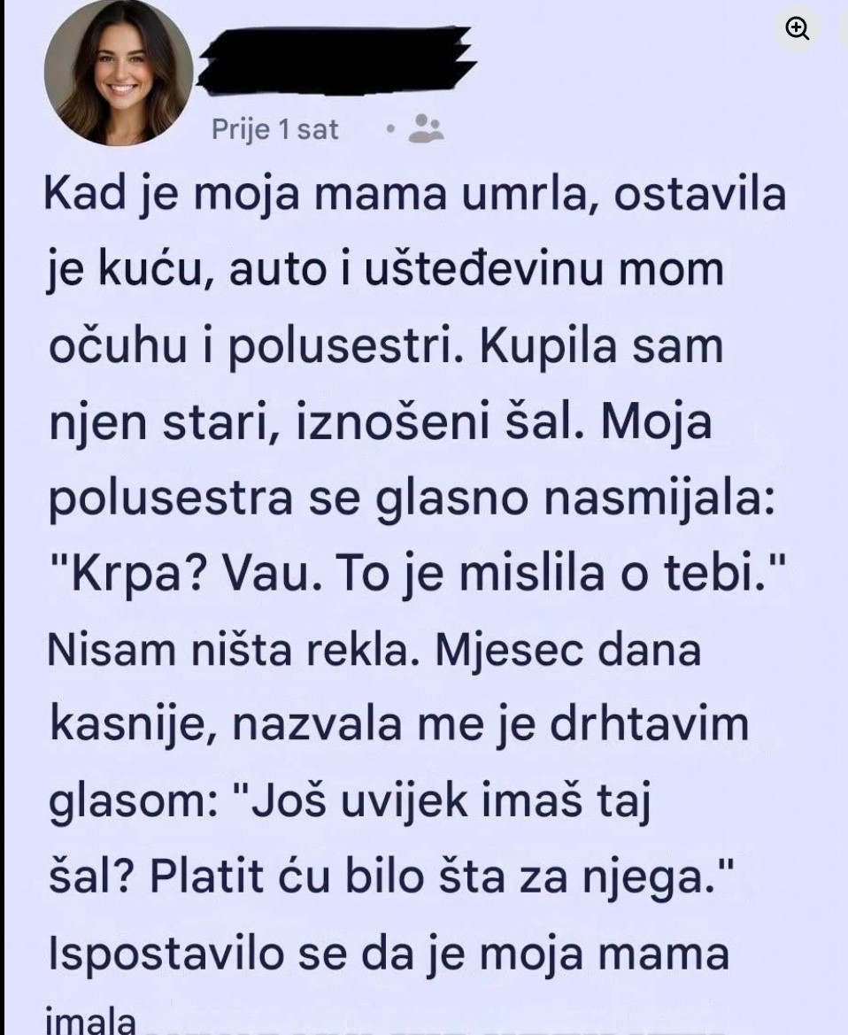 Nasmejali su se onome što sam dobila — a onda su poželeli da im vratim
