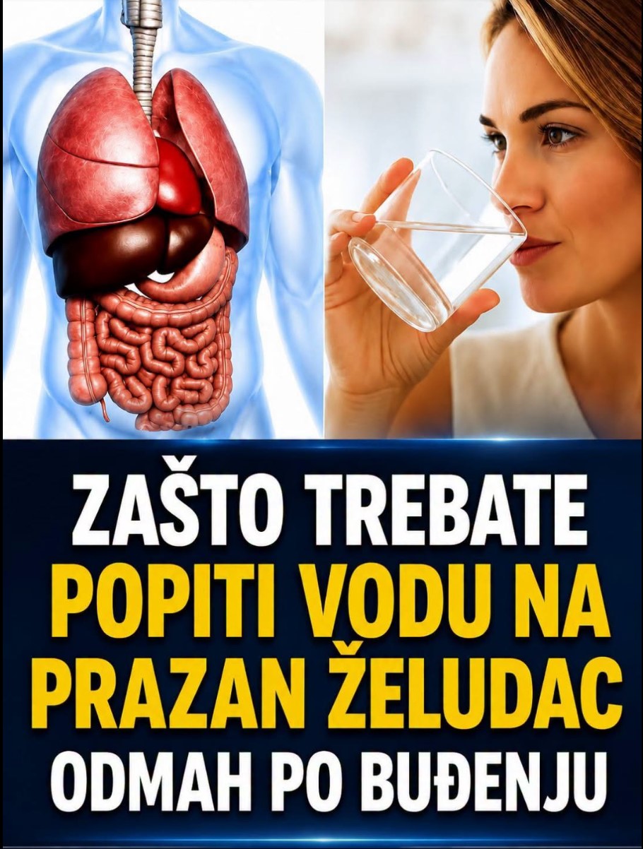 Da li je Dobro Piti Vodu na Prazan Stomak? Šta Kažu Naučna Saznanja, a Šta Popularna Verovanja