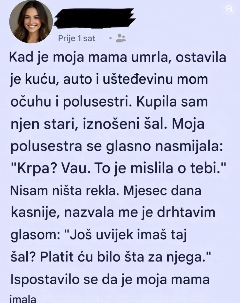 Nasmejali su se onome što sam dobila — a onda su poželeli da im vratim
