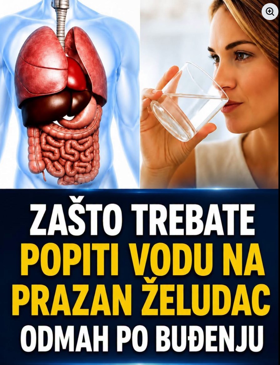 Da li je Dobro Piti Vodu na Prazan Stomak? Šta Kažu Naučna Saznanja, a Šta Popularna Verovanja