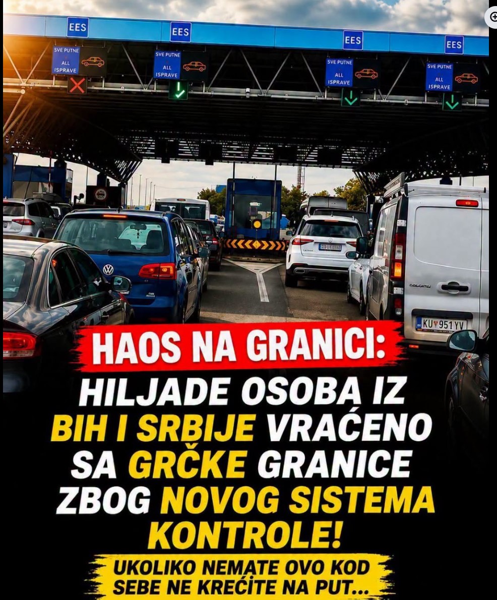 Haos na granicama: Nove procedure i digitalni sistemi kontrole stvaraju gužve prema Evropskoj uniji