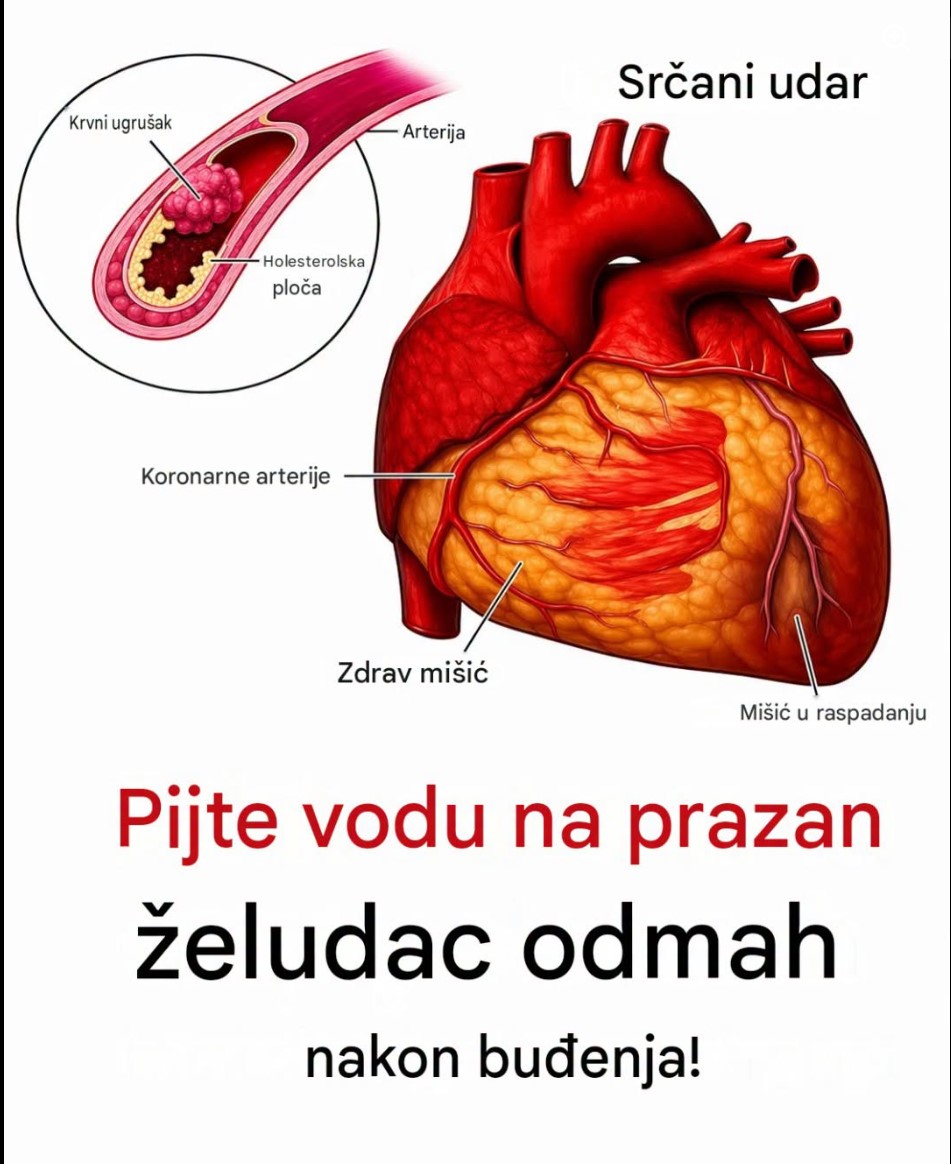 Zbog Čega Je Pijenje Vode na Prazan Stomak Izuzetno Korisno za Organizam