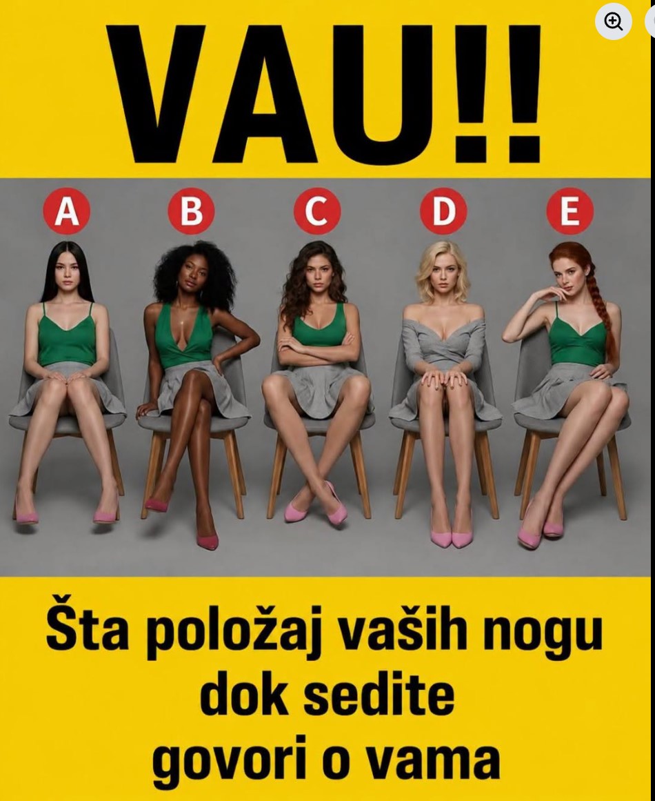 Govor tela i karakter: Šta različiti položaji sedenja mogu otkriti o vašoj ličnosti