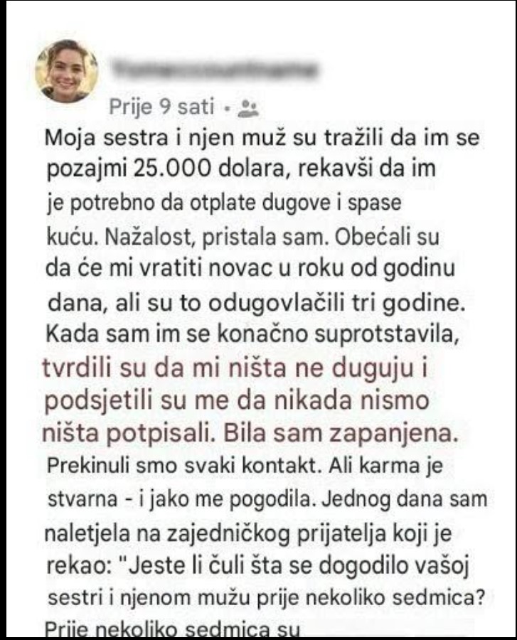 Godinama kasnije, istina je pogodila jače nego što je iko očekivao