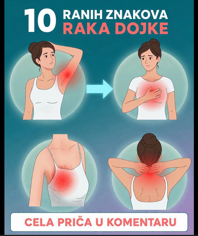 Rani znaci raka dojke koje ne treba ignorisati: vodič za prepoznavanje simptoma i značaj ranog otkrivanja