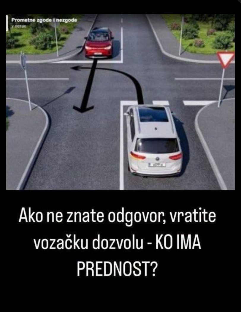 Da li znate ko ima prednost? Saobraćajno pravilo koje je posvađalo internet