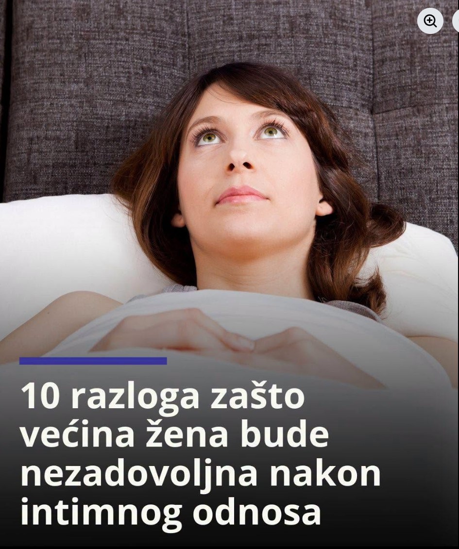 10 razloga zašto većina žena ostaje nezadovoljna nakon bliskog odnosa