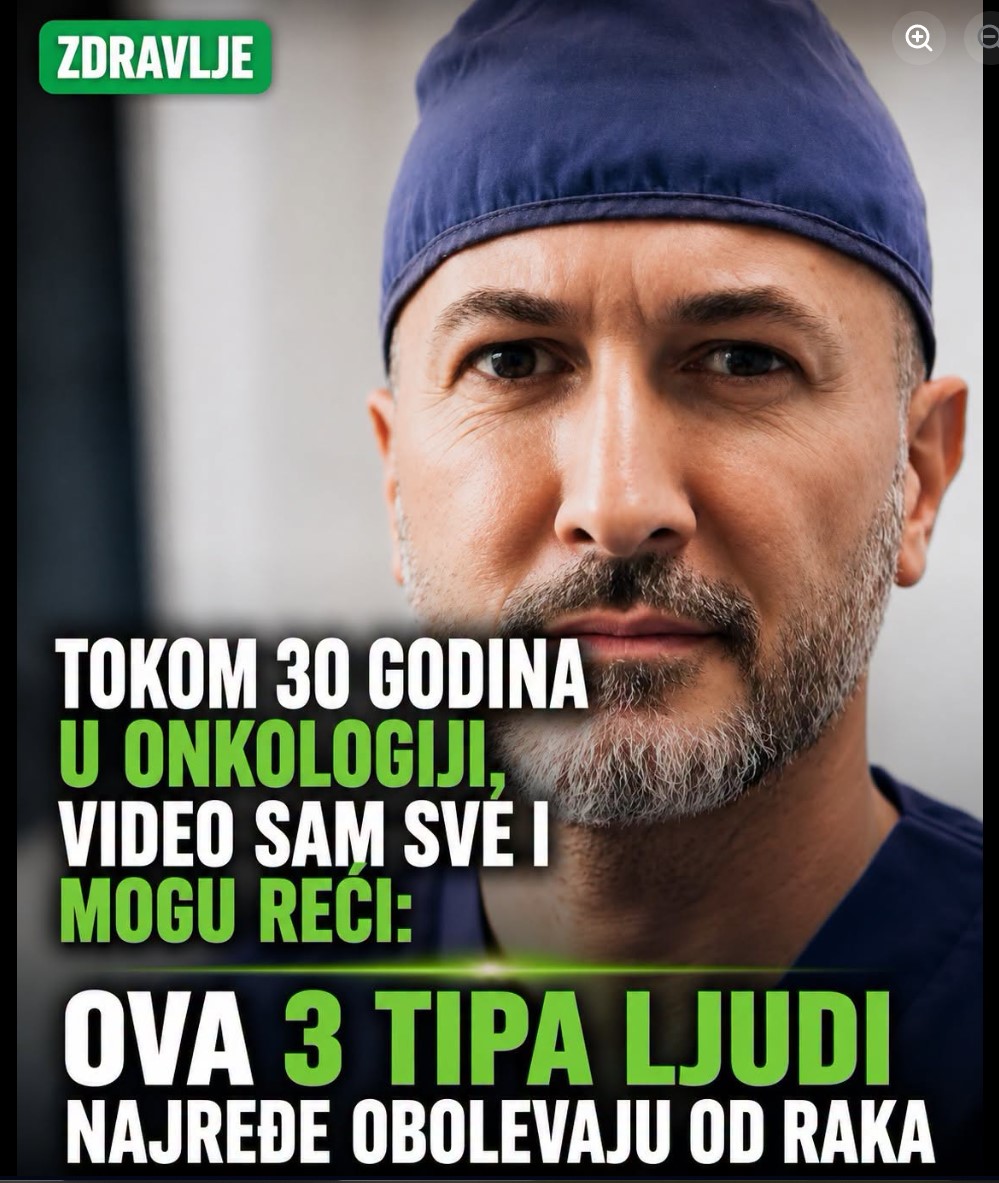 Onkolog sa 30 godina iskustva izdvojio tri navike koje se najčešće povezuju s manjim rizikom od raka