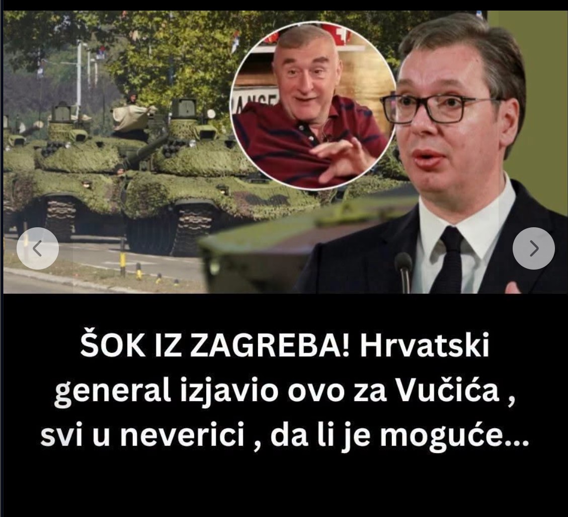 Bivši hrvatski general iznio pozitivnu ocjenu o politici Aleksandra Vučića Njegova izjava privukla pažnju u regionu