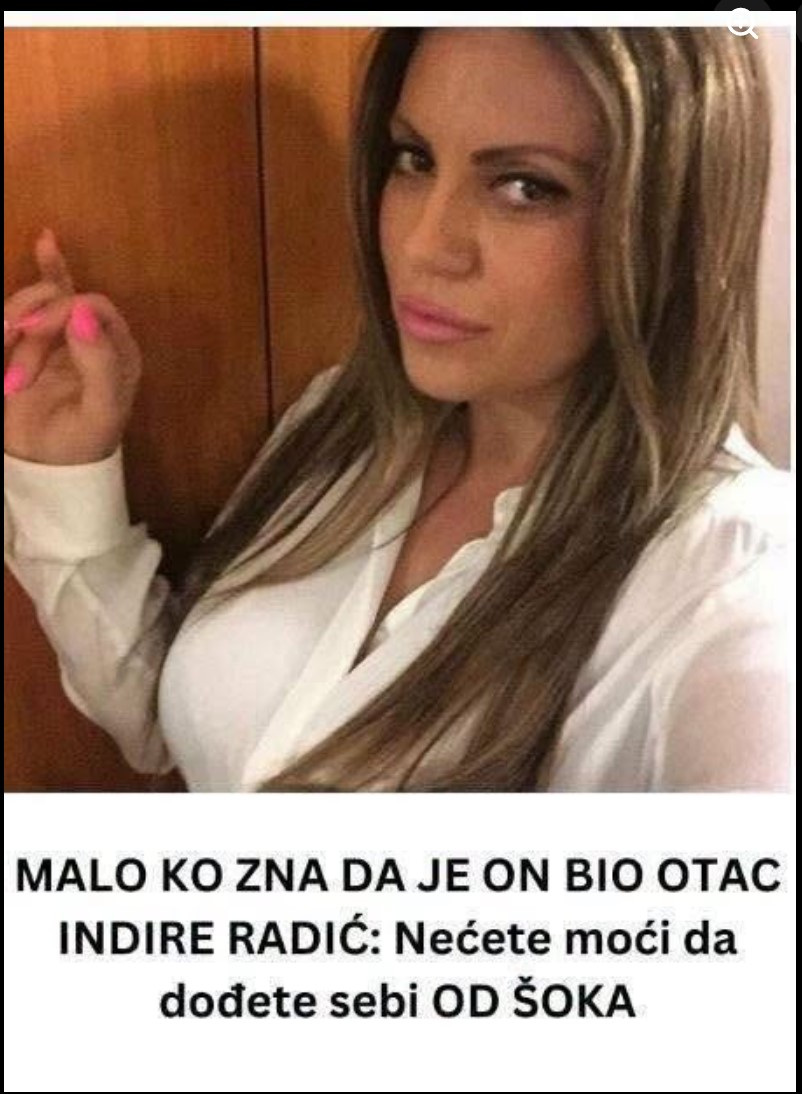 Malo ko zna da je on bio otac Indire Radić: Kako je pevačica dobila ime po poznatoj svetskoj političarki