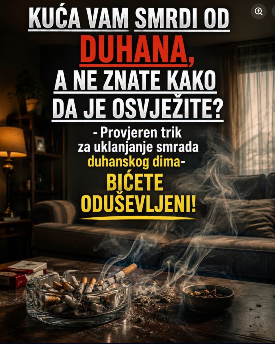 Kako se efikasno rešiti mirisa duvanskog dima u domu: Tri jednostavna i prirodna trika za svež prostor