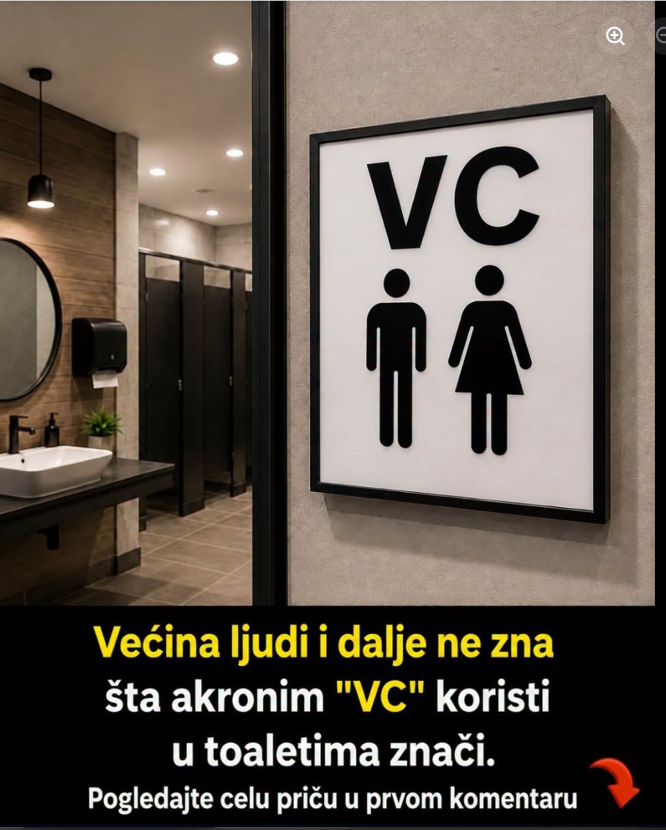 Šta zapravo znači oznaka „WC“? Misterija koja je decenijama zbunjivala mnoge konačno rešena