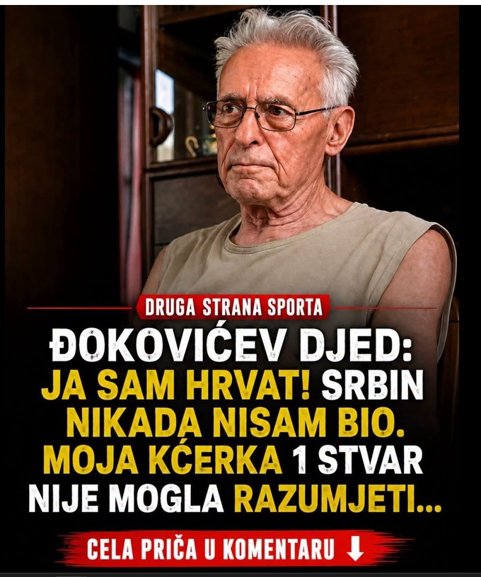Malo ko zna da Novak Đoković ima hrvatske korijene: Djed otkrio detalje o porodici i odnosu s Dijanom