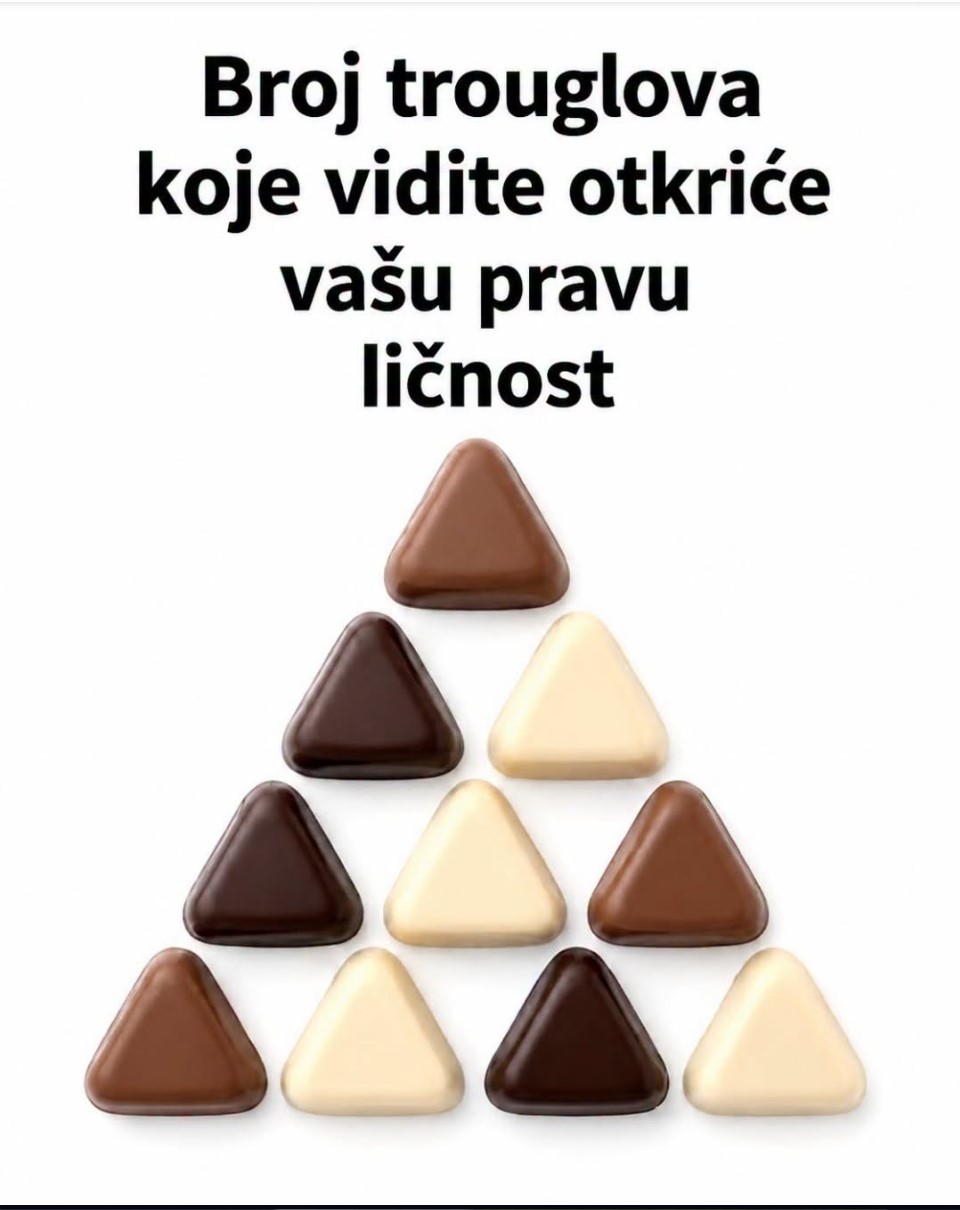 KOLIKO TROUGLOVA VIDITE? Ovaj jednostavan vizuelni test može otkriti kako posmatrate detalje