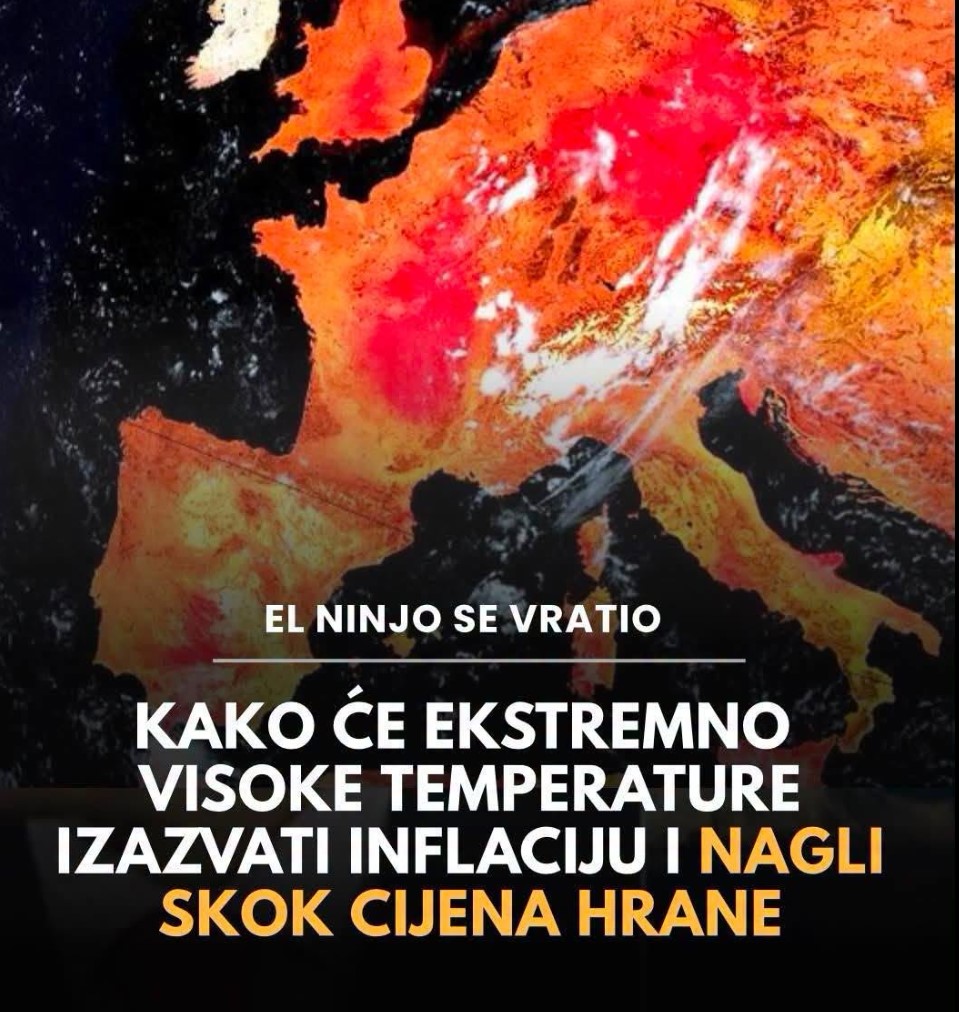Povratak El Ninja: Kako će ekstremno visoke temperature izazvati inflaciju i nagli skok cijena hrane