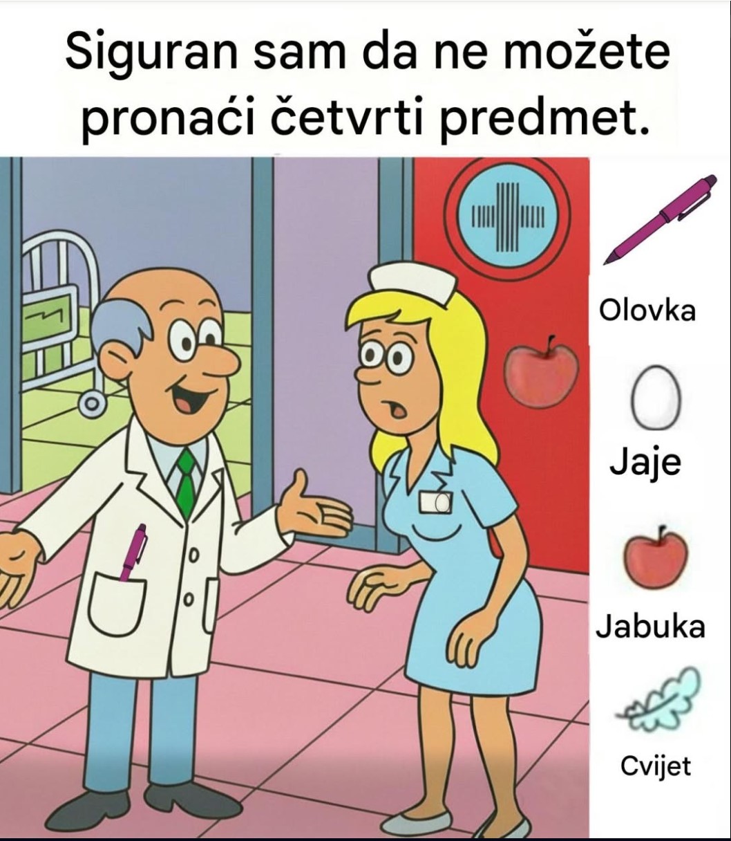 Pronađite olovku, jaje, jabuku i cvet: Mozgalica koja je zaludela internet