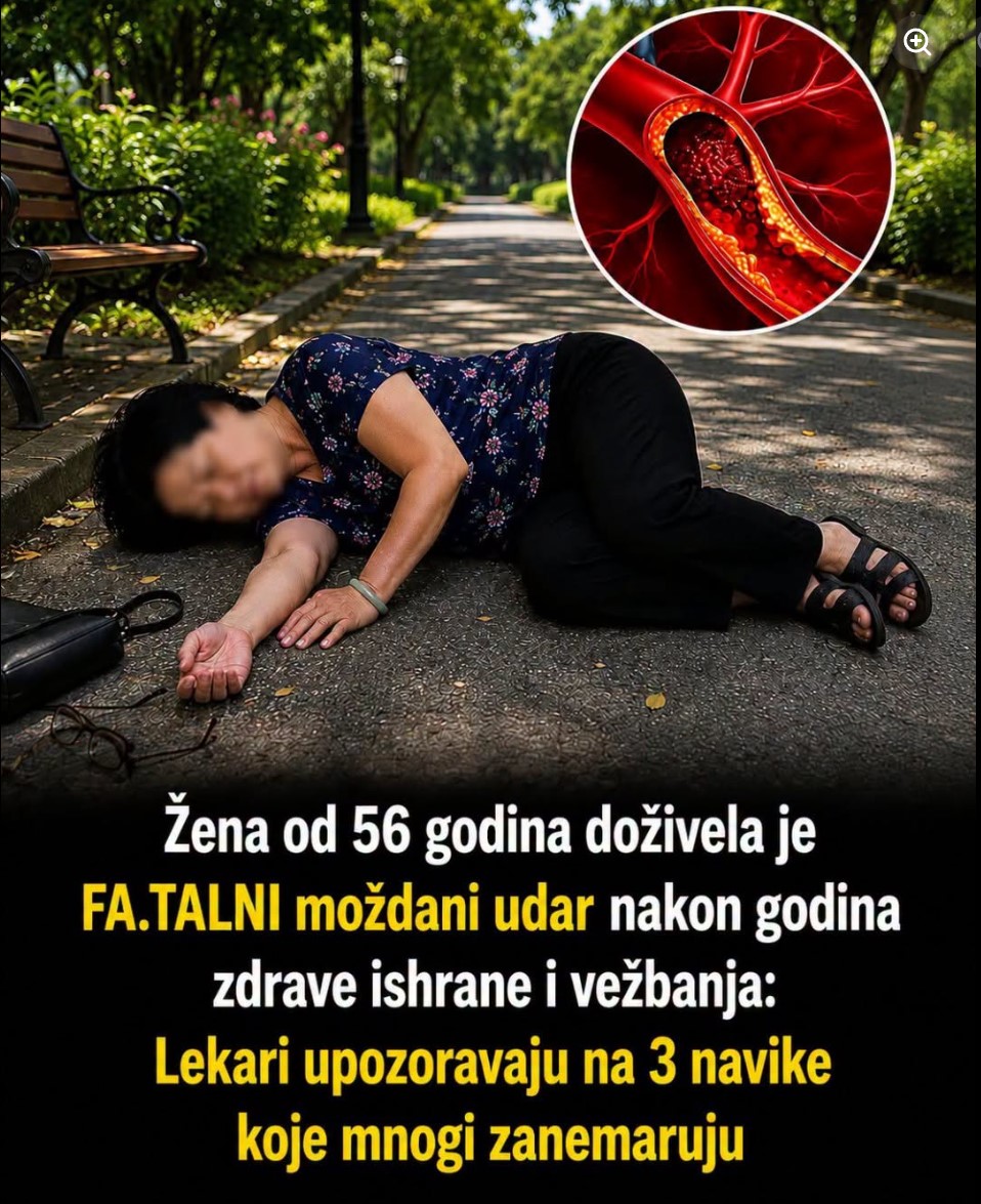 Imala je 56 godina, zdravo se hranila i vežbala, ali je doživela moždani udar: Tri rizika koja se često zanemaruju