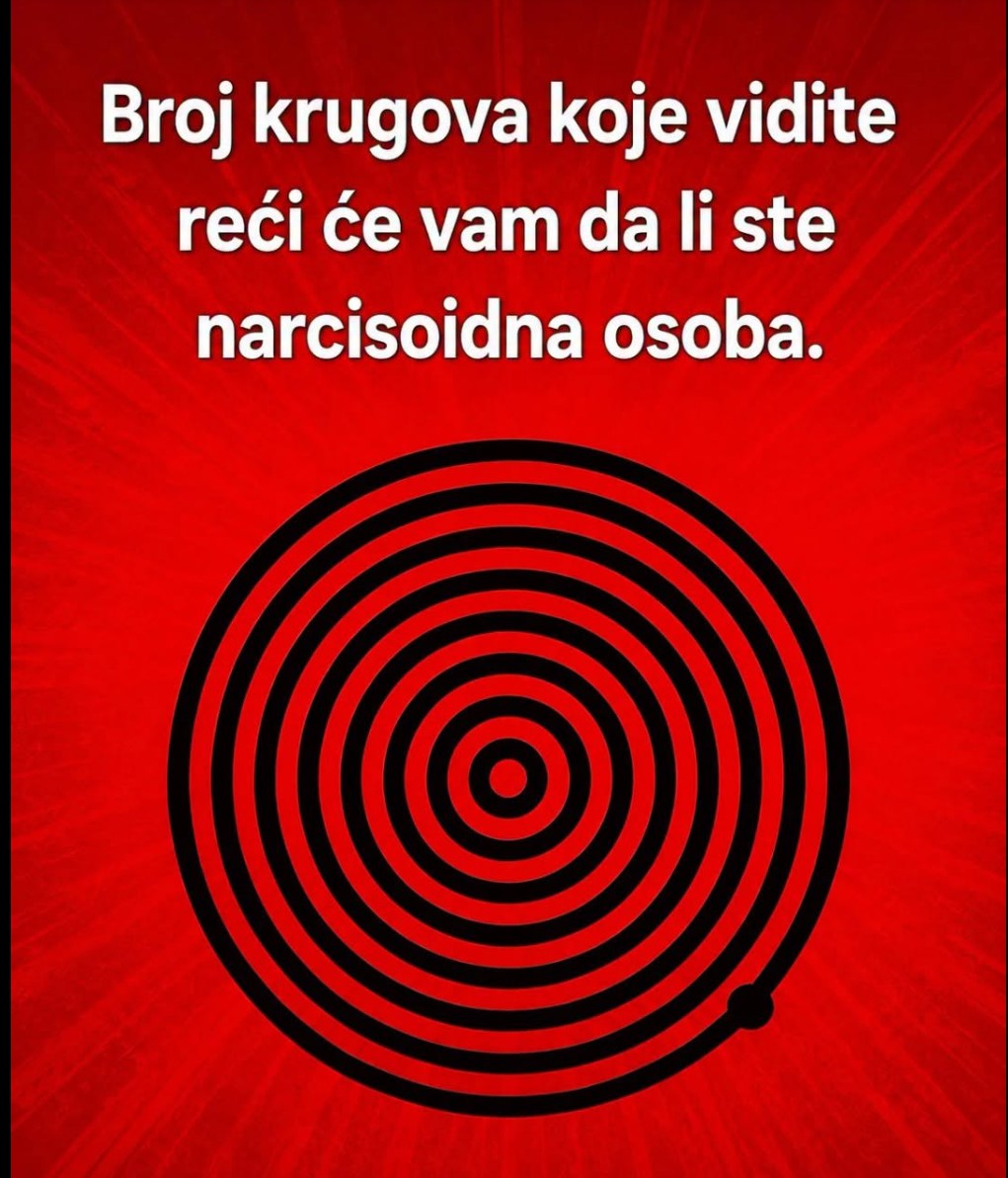 Vizuelni test koji podstiče razmišljanje: Koliko krugova zaista vidiš na slici?