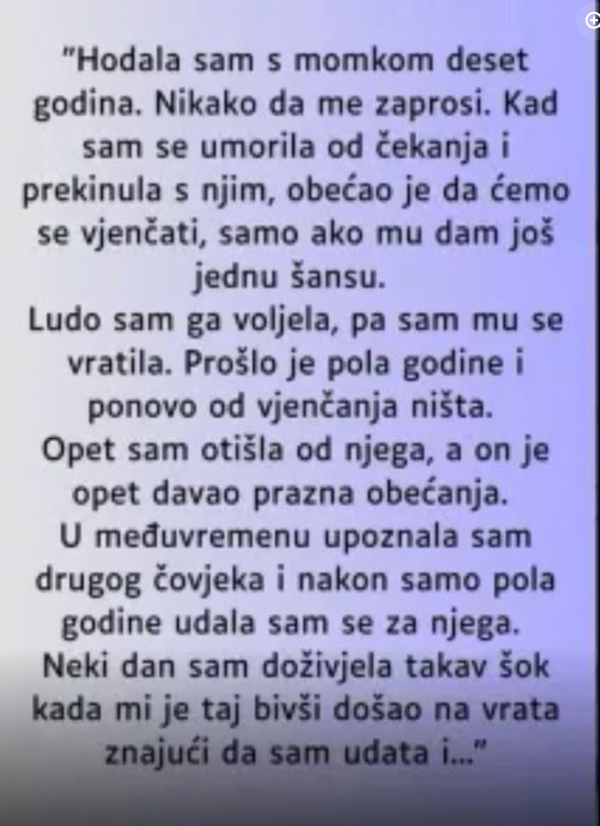 Čekala je prosidbu čitavu deceniju, a onda je otišla: Kada se bivši konačno pojavio sa prstenom, bilo je prekasno