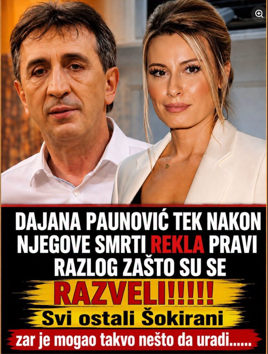 Dajana Paunović otvoreno progovorila o svom posljednjem počivalištu: „Može sutra da me ne bude, hoću da to bude riješeno“
