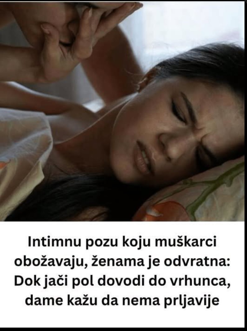 Intimna poza koju muškarci obožavaju, ženama se gadi: Dok jači pol dovodi do vrhunca, dame kažu da nema prljavije