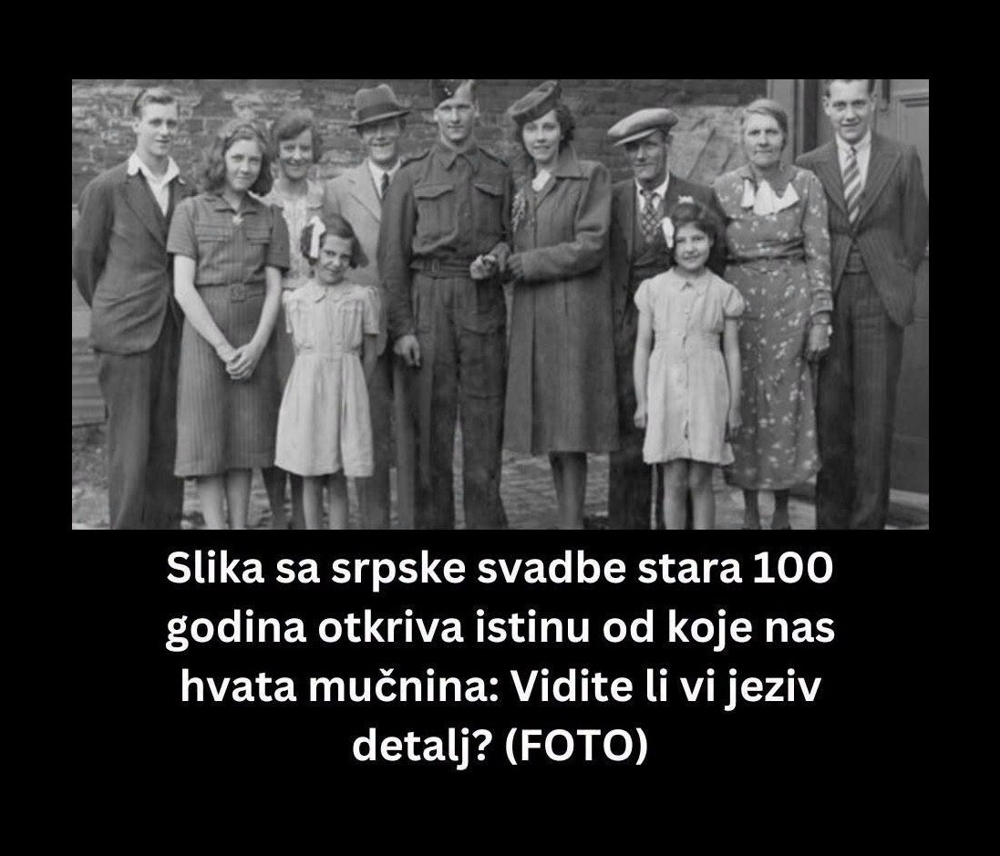 Stara fotografija srpske svadbe izazvala burne reakcije: Šta se zaista krilo iza podeljene sofre i uloga iz prošlog veka