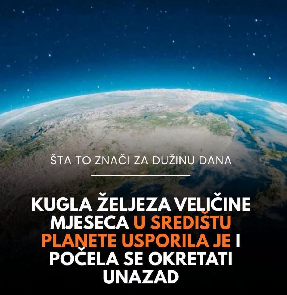 Misterija duboko ispod površine: Kugla željeza u središtu Zemlje usporila i počela se kretati unazad