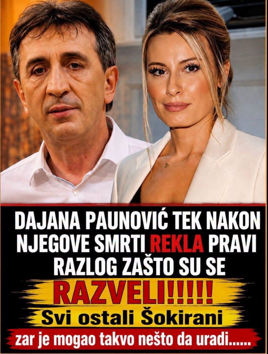 Dajana Paunović iznenadila priznanjem o poslednjem počivalištu: „Može sutra da me ne bude, hoću da to bude rešeno“