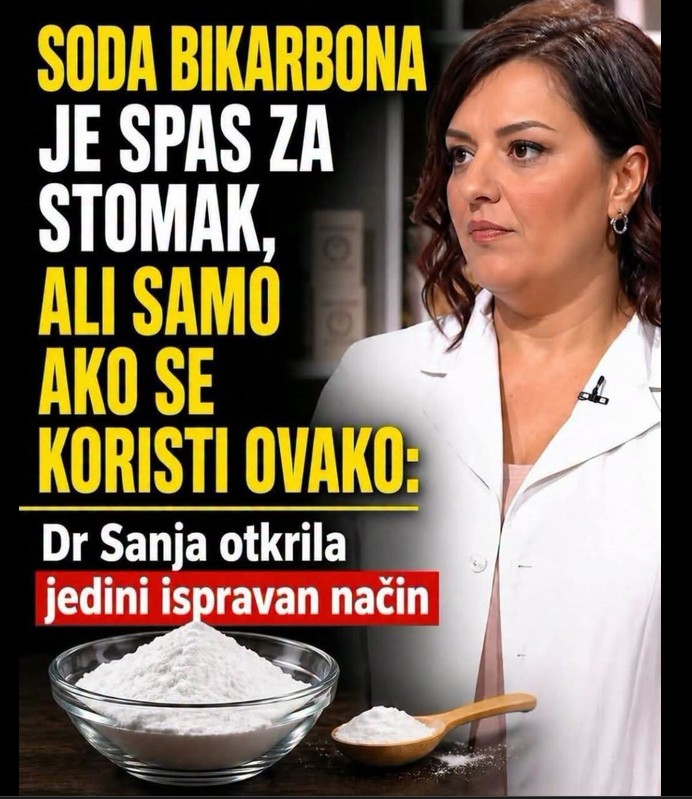 SODA BIKARBONA ZA GORUŠICU: Može brzo da pomogne, ali nije bezazlena i ne treba je uzimati svakodnevno