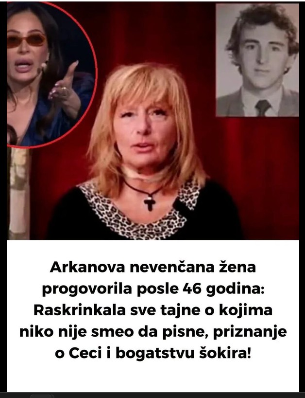 ŠOK PRIZNANJE ARKANOVE LJILJE NAKON TOLIKO GODINA! Muškarac joj prišao pred njim, a sutradan je Željko naterao da se ošiša na kratko: Plakala sam…