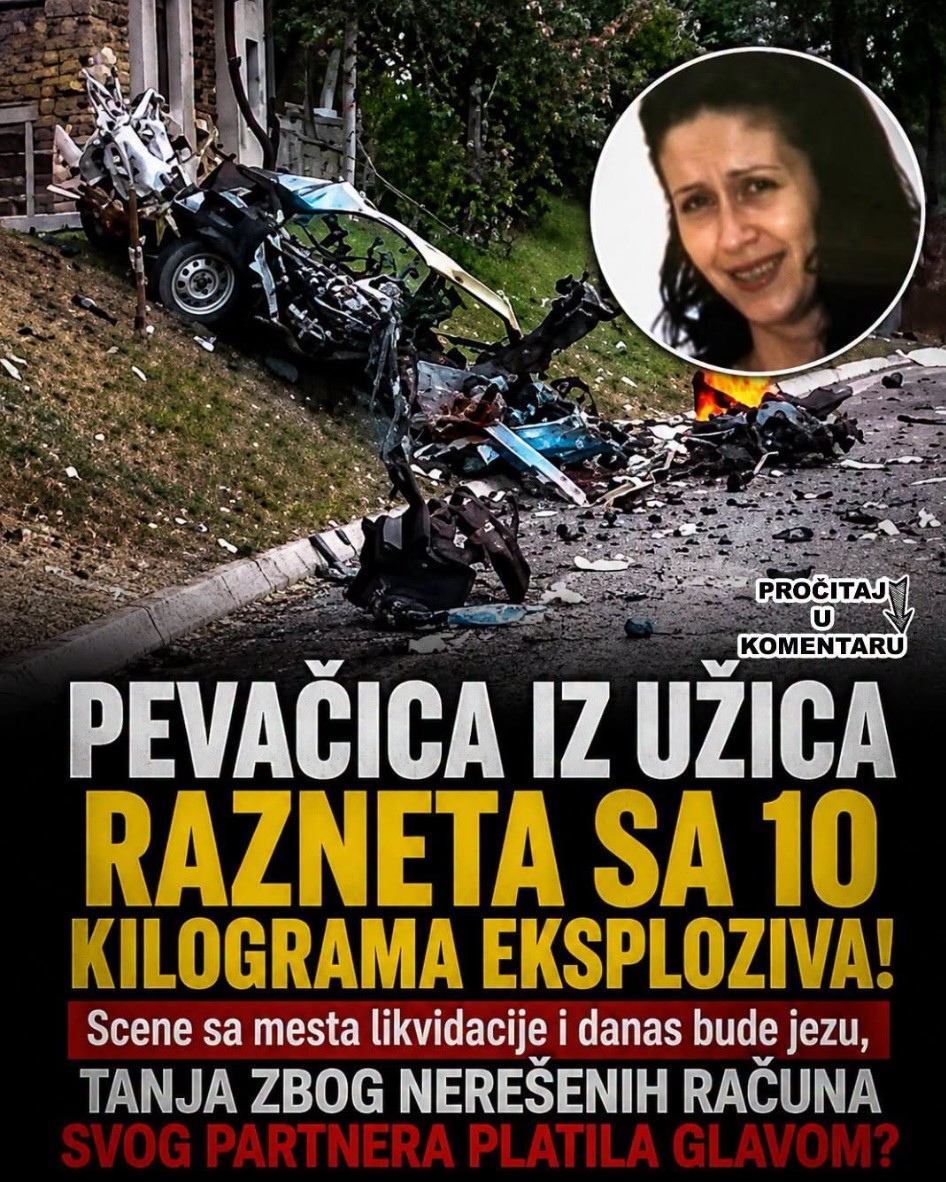 U Užicu sahranjena Tanja Ćosić (34), žrtva podmetnutog eksploziva. Noć pre nego što je stradala, Tanja je sa orkestrom “Idila bend” pevala na Zlatiboru.