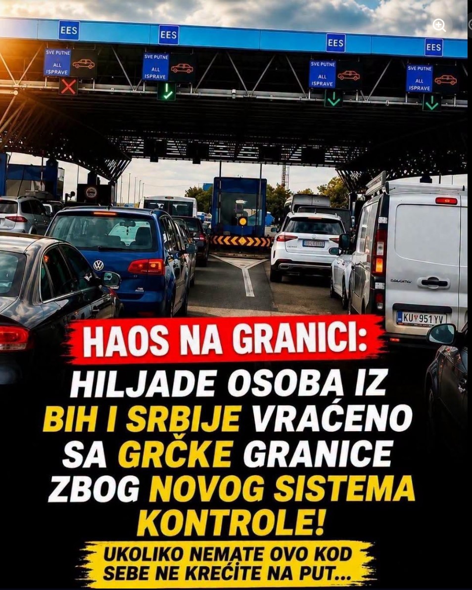 Haos na granicama: Nove procedure i digitalni sistemi kontrole stvaraju gužve prema Evropskoj uniji