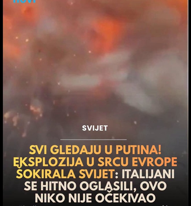 EKSPLOZIJA U FABRICI MUNICIJE KOD RIMA: Sumnjalo se na rusku sabotažu, Italijani sada poslali jasnu poruku
