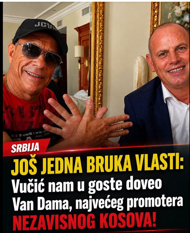 Žan Klod van Dam sa Željkom Mitrovićem stigao u Srbiju: Zvezda akcionih filmova biće specijalni gost na otvaranju Međunarodnog filmskog festivala u Nišu