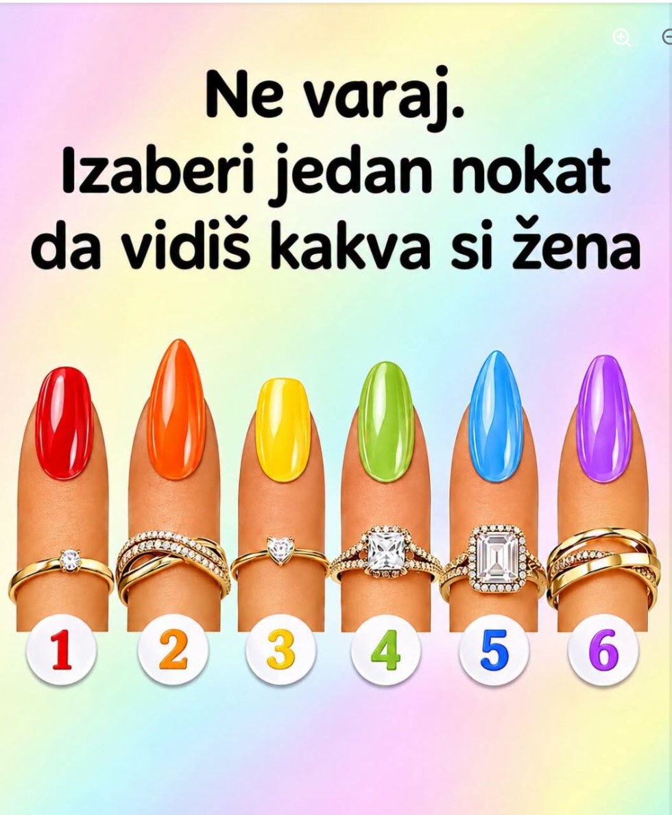 JEZIK NOKTIJU: Izaberite dizajn koji vas najviše privlači i otkrijte šta vaš izbor može da govori o vama